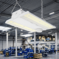 LED linear high bay light for industrial warehouse lighting application