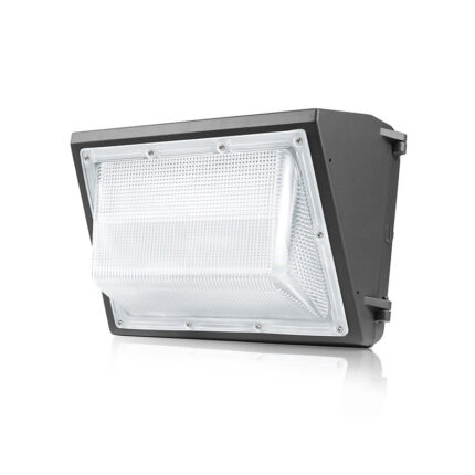 LED wall pack light for commercial and outdoor building lighting applications