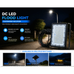 DC SOLAR LED FLOOD LIGHT SOLUTION