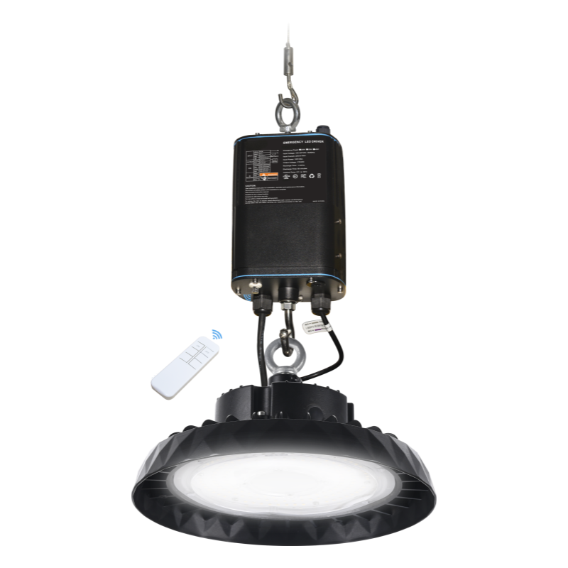 UL certified UFO high bay emergency LED driver 25W 30W 40W backup battery for industrial lighting