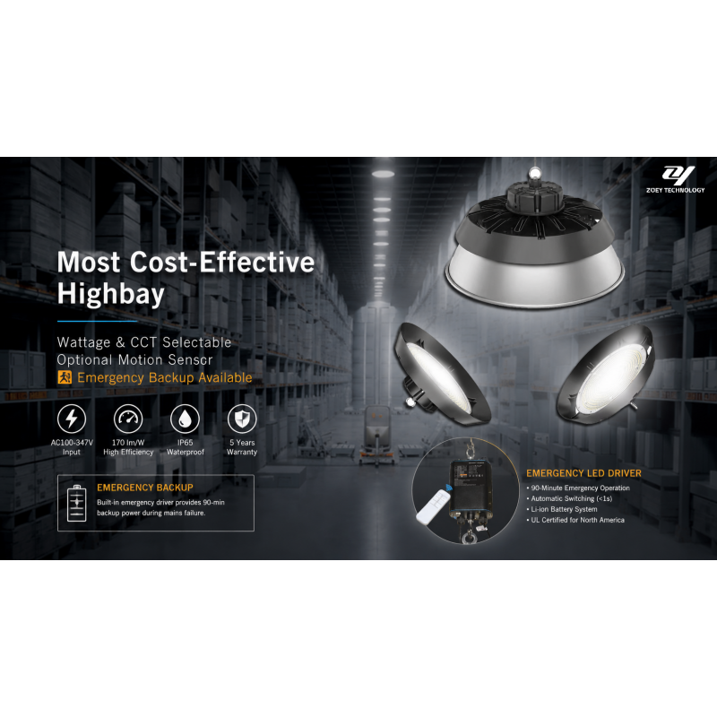 Emergency Power + Industrial Lighting Solutio