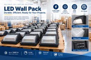 ETL Listed LED Wall Pack for Commercial Applications